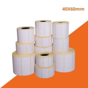 Thermal sticker roll 40x60mm