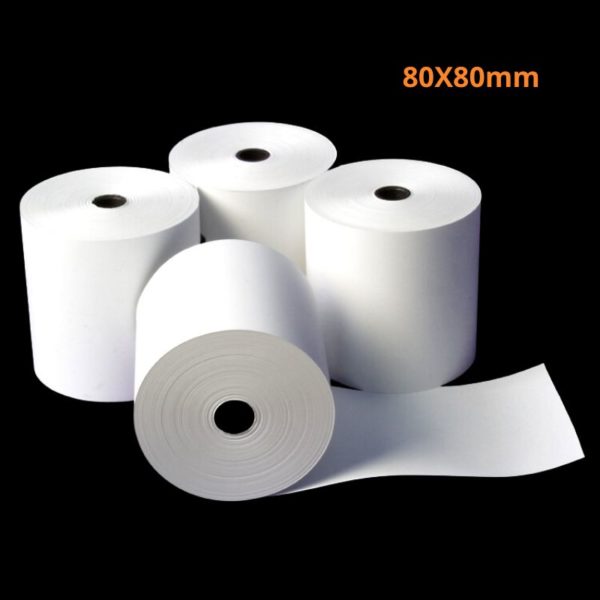 Rouleaux papiers thermiques 80X80mm