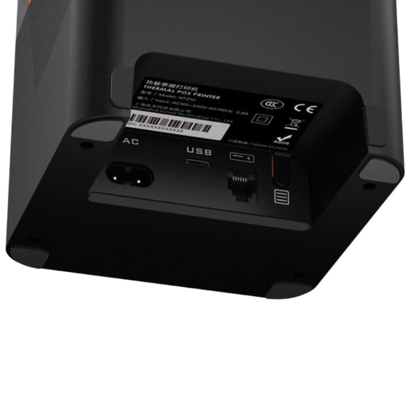 XL-ent receipt printer 57mm is plug-and-play.